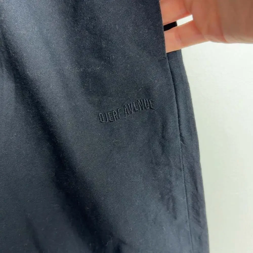 Djerf Avenue Black Breezy Pants Elastic Waist Casual Trousers Size Small Women’s